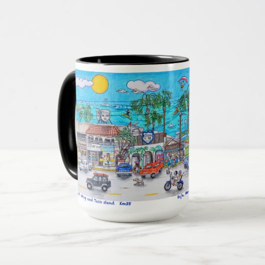 Mug Boutique de Surf K-38 (Devant gauche)