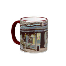 Boutique de tabac vintage en France