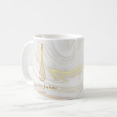 Mug Boutique d'or Patisserie Fils de marbre (Devant gauche)