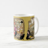 Mug Boutiques en Vieux Amsterdam Bougie sans flamme (Devant droit)