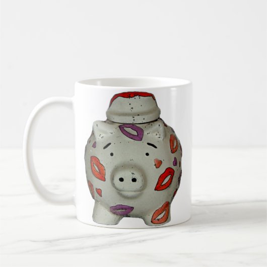 Mug Bouton à lèvres adorable (Gauche)