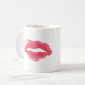Mug Bouton à lèvres Baiser Stain (Devant gauche)