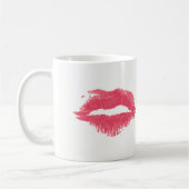 Mug Bouton à lèvres Baiser Stain (Gauche)