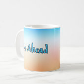 Mug Bouton Aller en avant (Devant gauche)