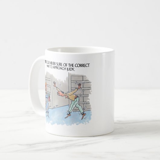 Mug Bouton Approche correcte (Devant gauche)