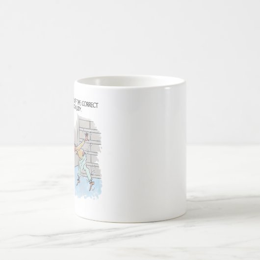 Mug Bouton Approche correcte (Centre)