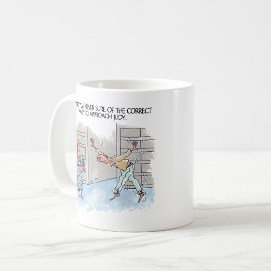 Mug Bouton Approche correcte (Devant gauche)