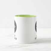 Mug Bouton Avance Rapide Lime Vert (Centre)