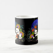 Mug Bouton BINDI PANDAS -choisir le style (Centre)
