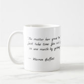 Mug Bouton Buffet Warren classique sur Talent (Gauche)