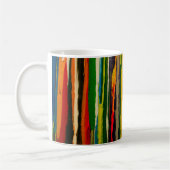 Mug Bouton d'art abstrait (Gauche)