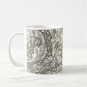 Mug Bouton de bachelier en damas antique de William Mo (Gauche)