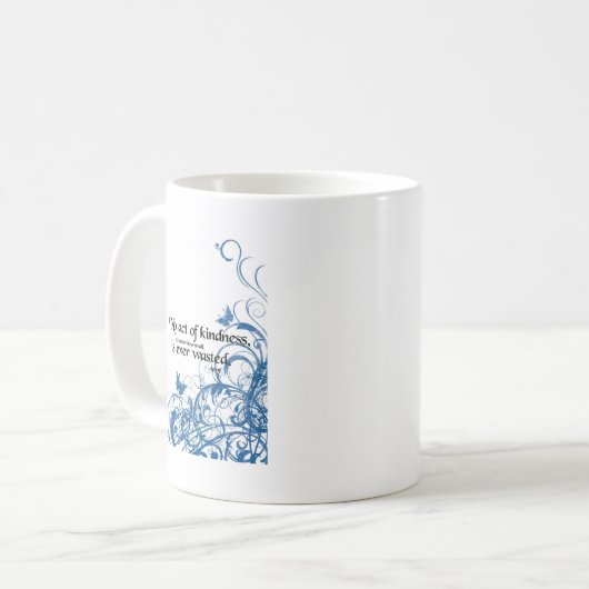 Mug bouton de bonté (Devant gauche)
