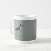 Mug Bouton de café en pose de Sandpiper (Devant gauche)