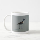Mug Bouton de café en pose de Sandpiper (Gauche)