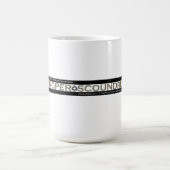 Mug Bouton de café Scoundrel (Centre)