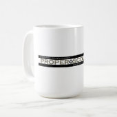 Mug Bouton de café Scoundrel (Devant gauche)