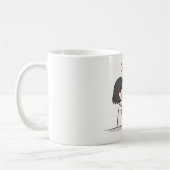 Mug Bouton de caractère mignon (Gauche)