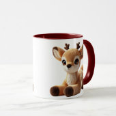Mug Bouton de cerf doux (Devant droit)