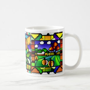 Mug Bouton de Citrouille en verre tendu