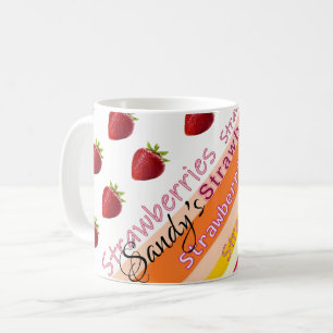 Mug Bouton de fraise