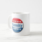 Mug Bouton de Hannity (Devant gauche)