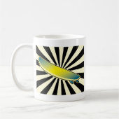Mug bouton de planche de surf (Gauche)