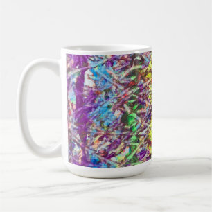 Mug Bouton d'oeuvre d'art en marbre de Pride