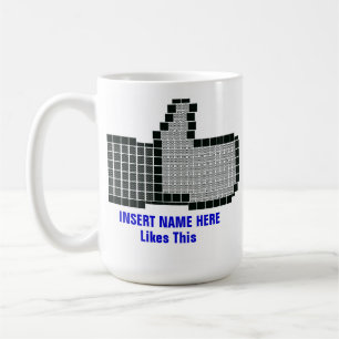 Mug Bouton Facebook Like