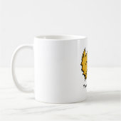 Mug Bouton heureux de chat (Gauche)