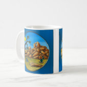 Mug Bouton Joshua Tree - Fish Rock (Devant gauche)