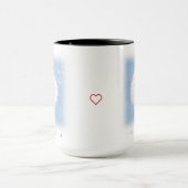 Mug Bouton mignon de Ladybug sur Dandelion Nature (Centre)