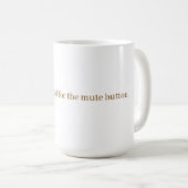 MUG BOUTON MUET (Devant droit)