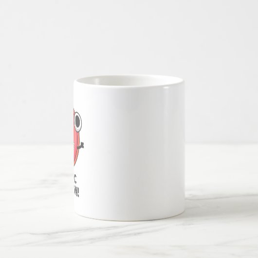 Mug Bouton Pun-ic Funny Pun (Centre)