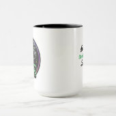 Mug Bouton stellaire | Alien Lecture de jeux vidéo (Centre)