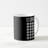 Mug Boutons ascenseur (Devant droit)