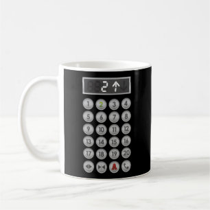 Mug Boutons ascenseur