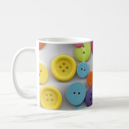 Mug Boutons colorés (Gauche)