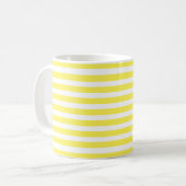 Mug Boutons de café jaune (Devant gauche)