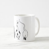 Mug Boutons de chat (Devant droit)