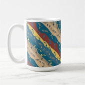 Mug Boutons de notes de musique colorée (Gauche)