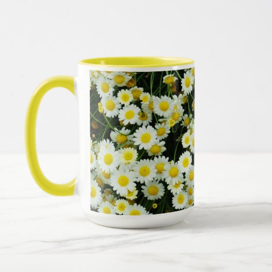 Mug Boutons Fleur Jaune Dainty Daisy (Gauche)