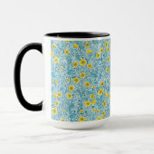 Mug Boutons jaunes, bleus et blancs (Gauche)