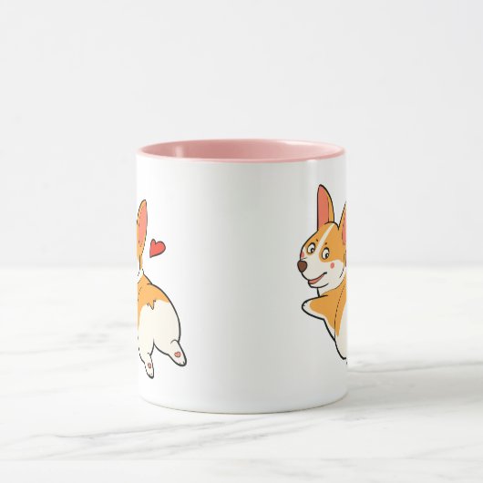 Mug Bouts de corgi (Centre)