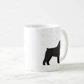 Mug Bouvier Des Flandres Chien Anatomie 2 (Devant droit)