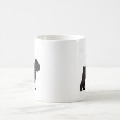 Mug Bouvier Des Flandres Chien Anatomie 2 (Centre)