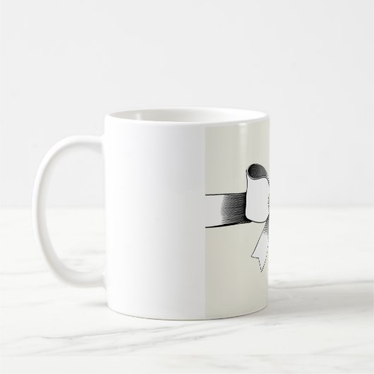 Mug Bow Avec Musique Ruban (Gauche)
