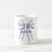 Mug Bow blanc violet chic (Centre)