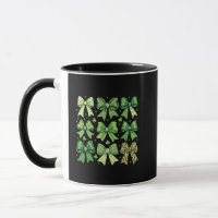 Bow Coquette St Patrick's Day Vintage