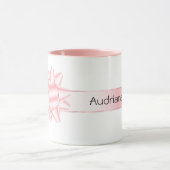 Mug Bow en ruban rose (Centre)